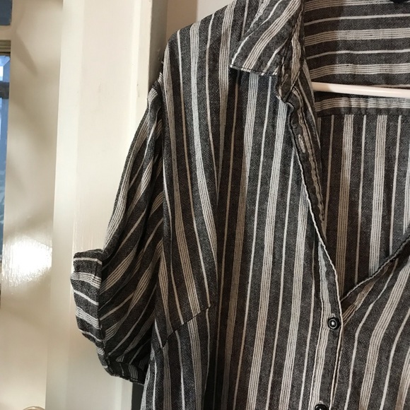George striped button up tshirt - Picture 3 of 3